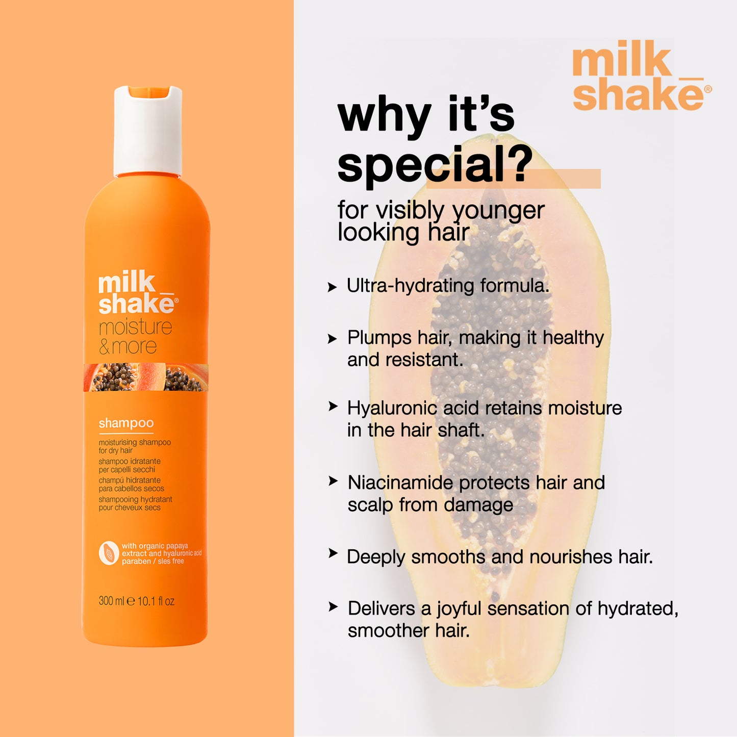 milk_shake Moisture & More Shampoo