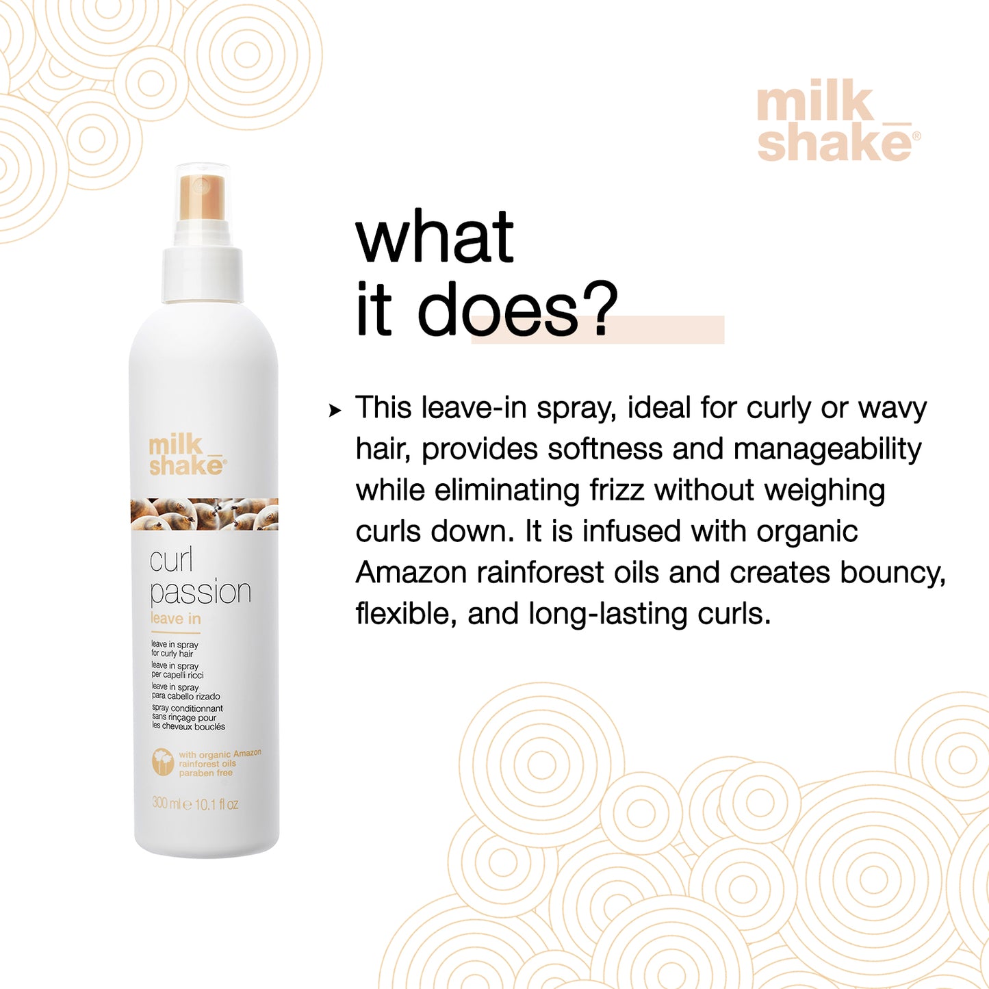 milk_shake Curl Passion Leave-in spray